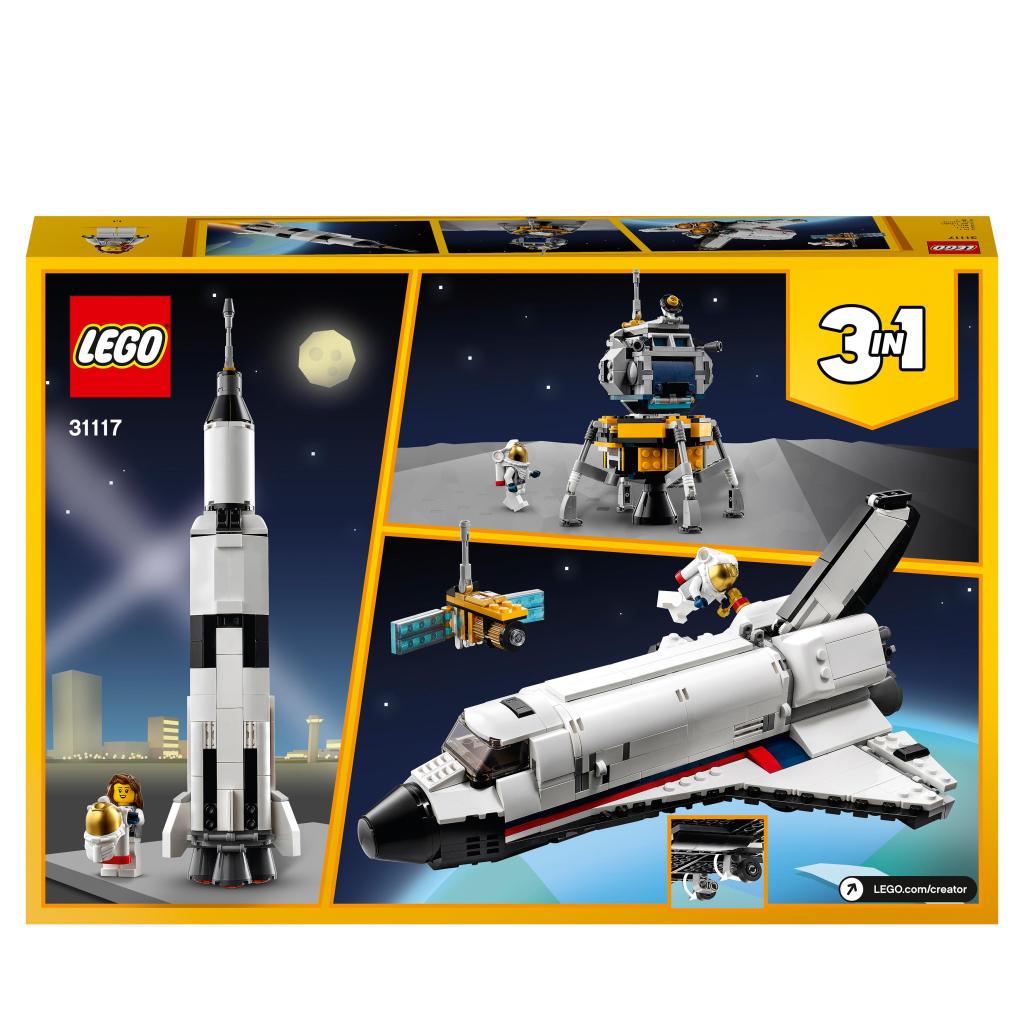 LEGO - Creator 3-En-1 - La Navette Spatiale - 31134 - Dès 6 ans - Super U,  Hyper U, U Express 