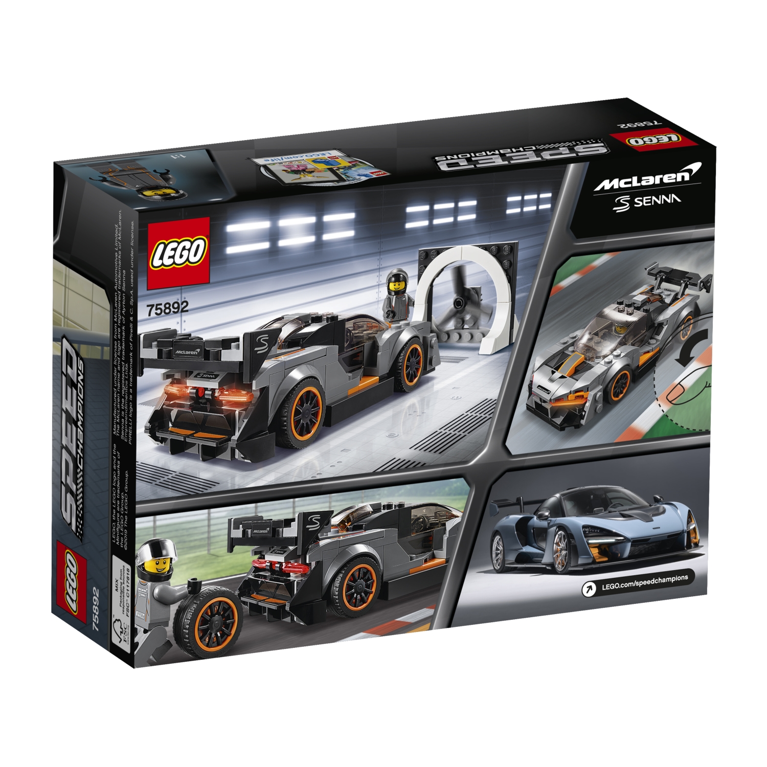 Mclaren senna lego car deals