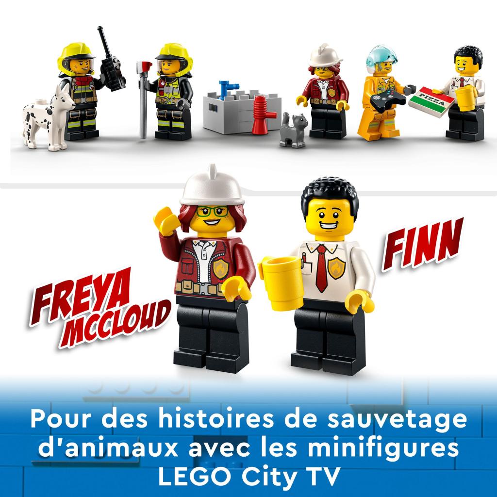 LEGO City 60320 La Caserne des Pompiers