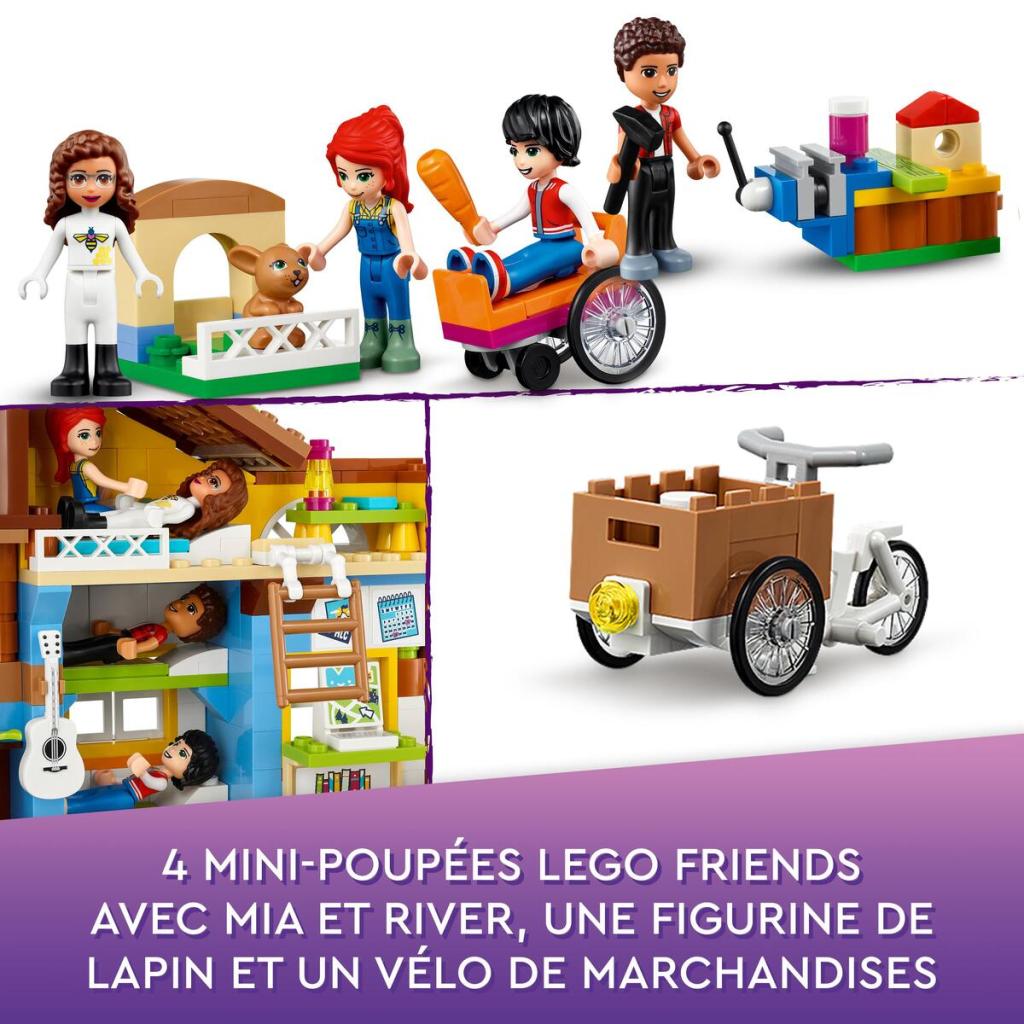 LEGO Friends, La maison dans l'arbre de l'amitié – 41703, 7 ans et plus