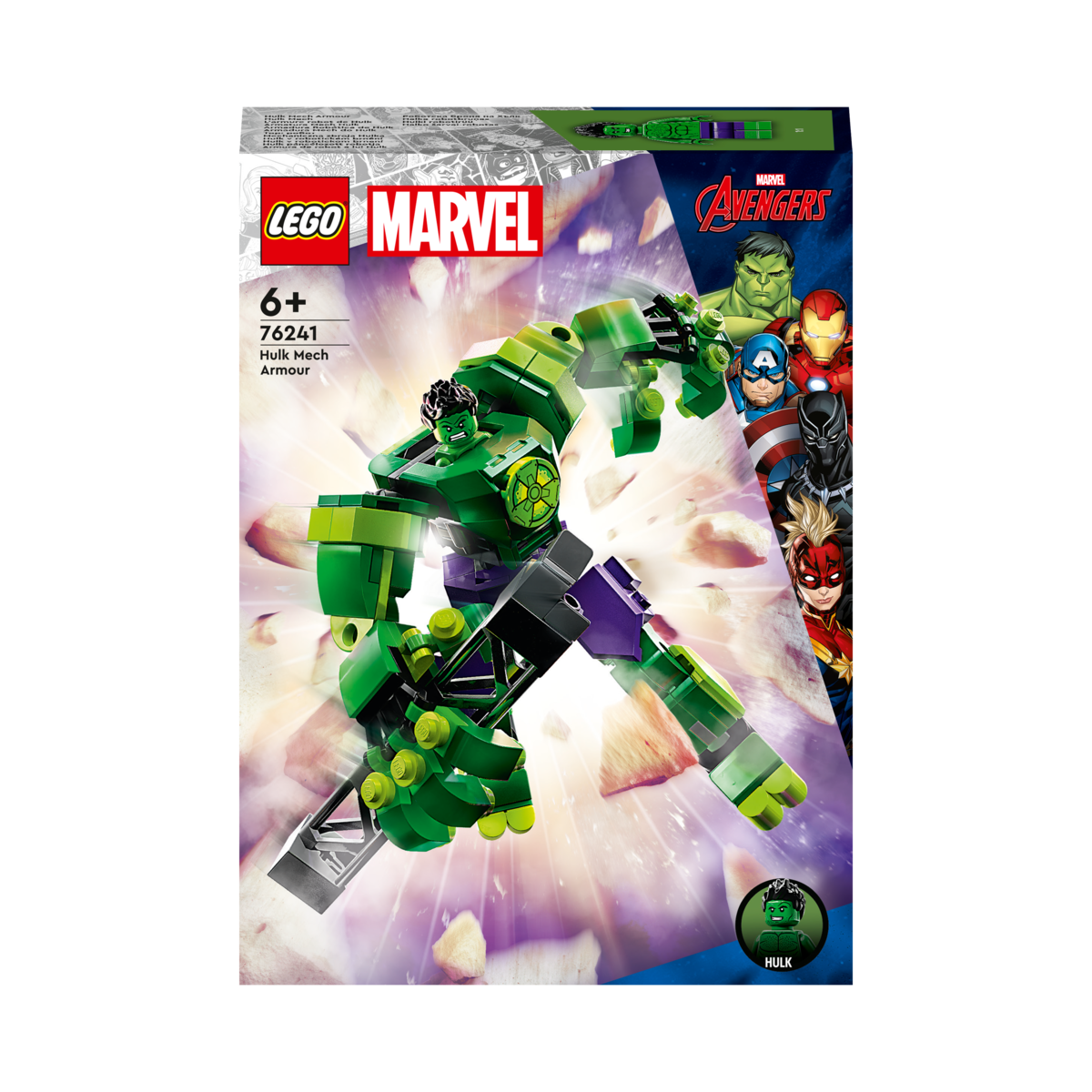 Lego® Marvel 76241 Larmure Robot De Hulk La Cabane à Jouer