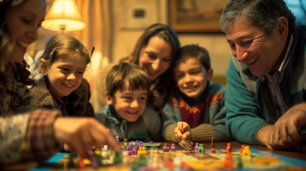 jeux coopératifs en famille