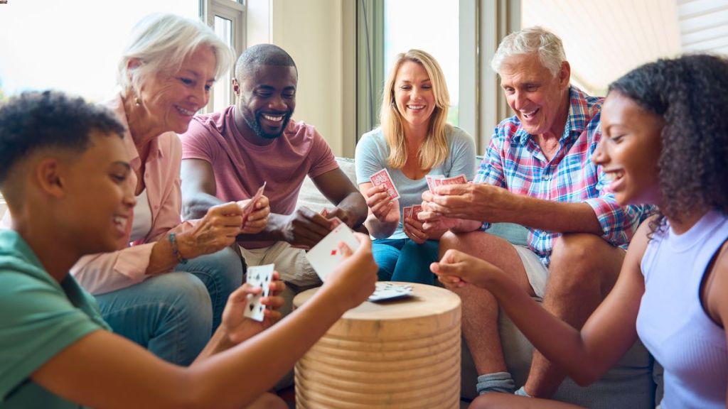 jeux drôle en famille