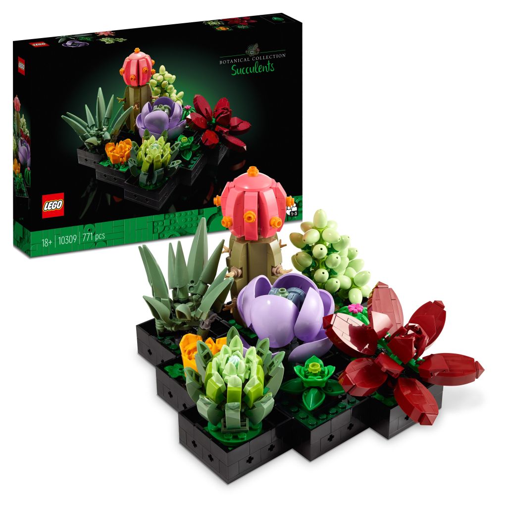 boîte LEGO 10309 Les succulentes