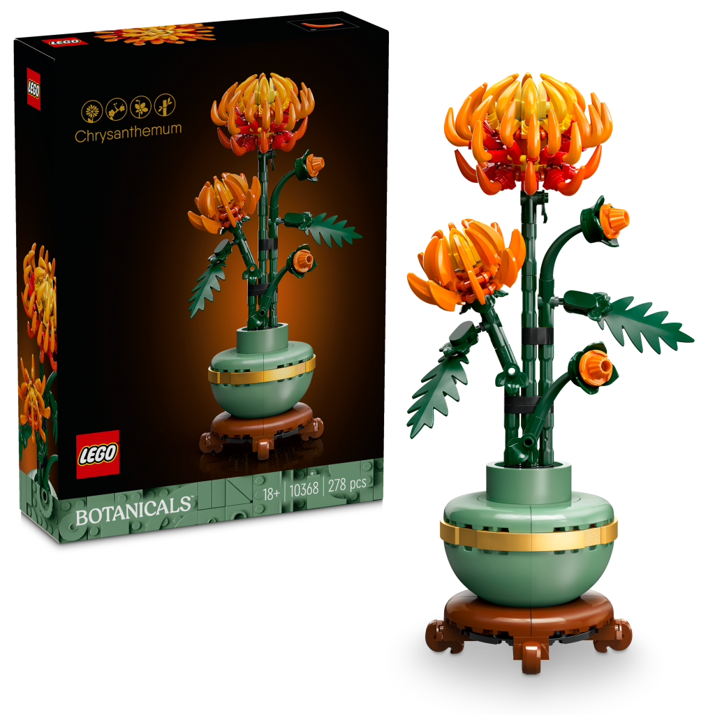 boîte LEGO 10368 Le chrysanthème