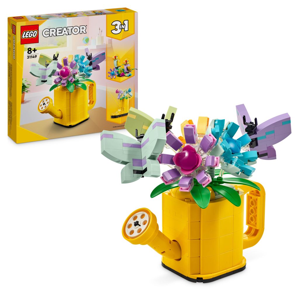 boîte LEGO 31149 Creator 3en1 Les Fleurs dans l’Arrosoir