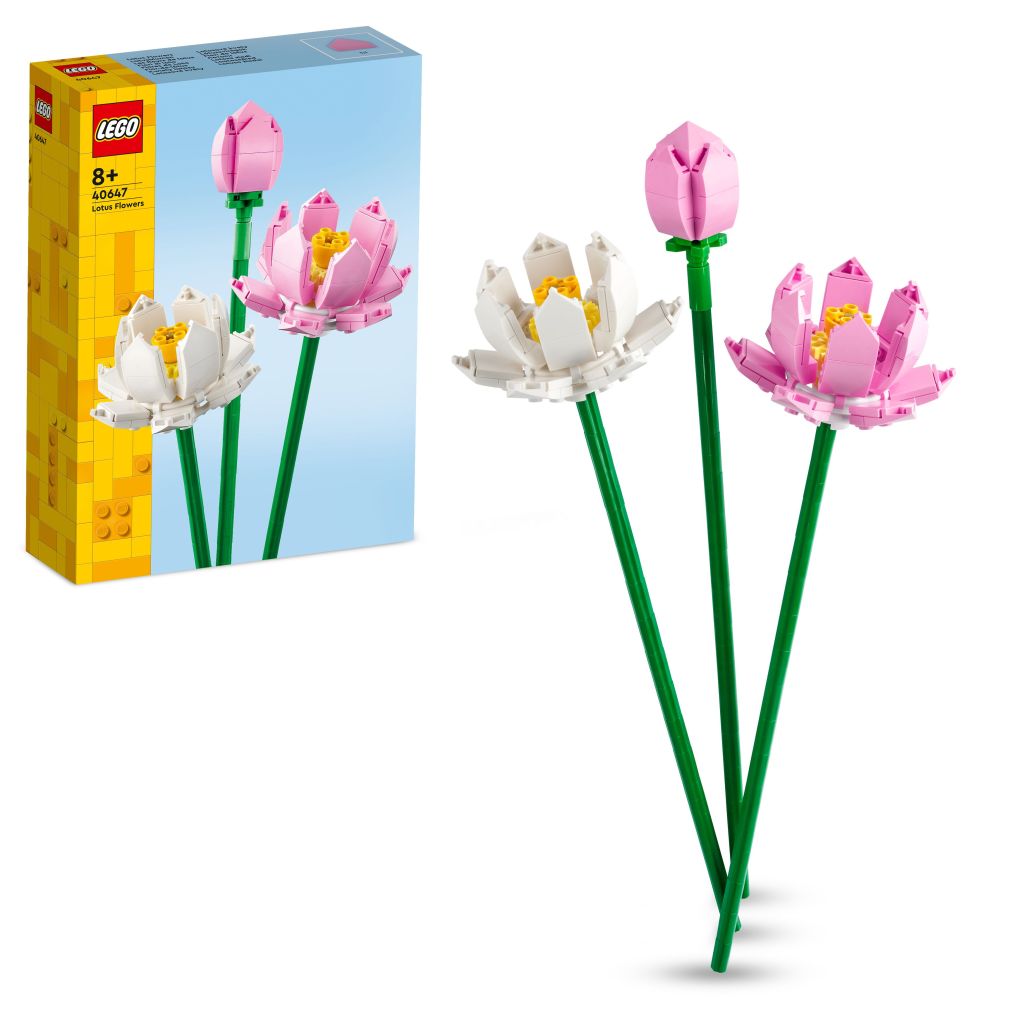 boîte LEGO 40647 Les fleurs de lotus