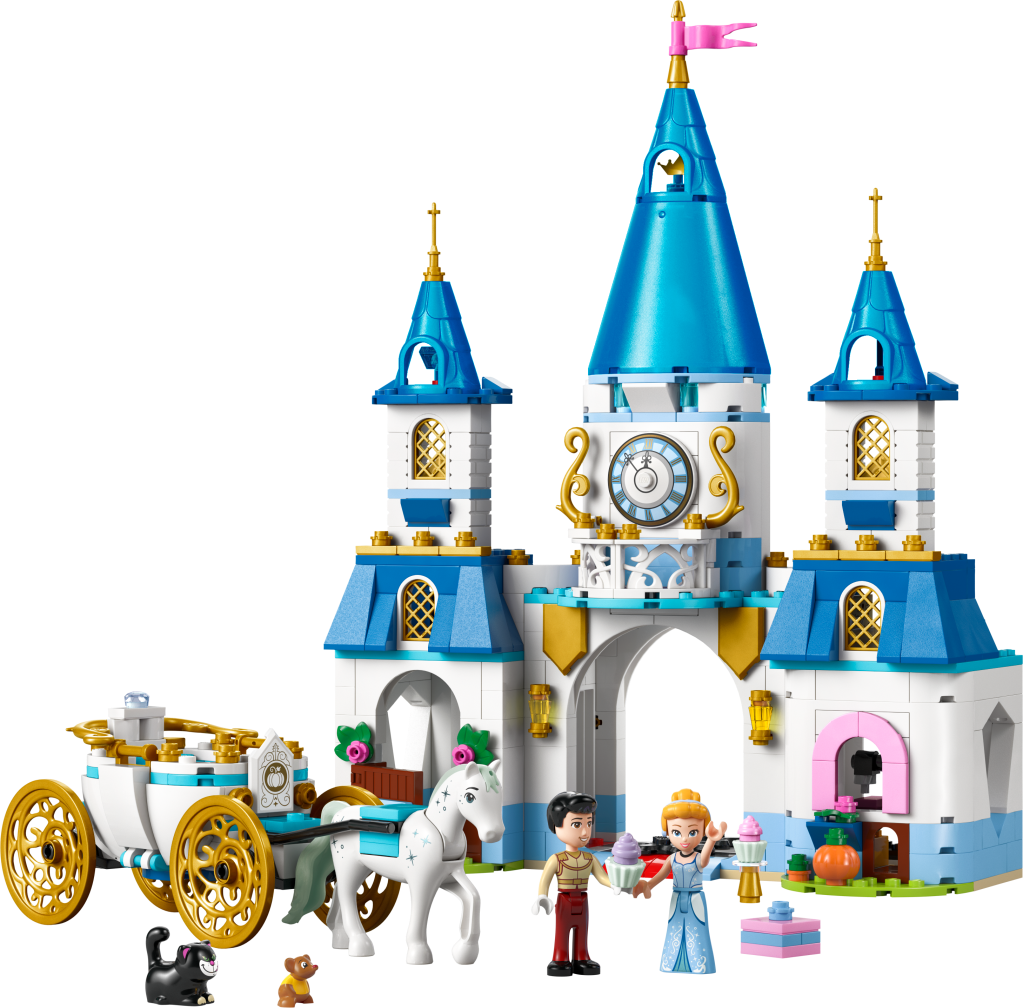 LEGO Disney Princess 43275 : Le Château de Cendrillon et la Calèche