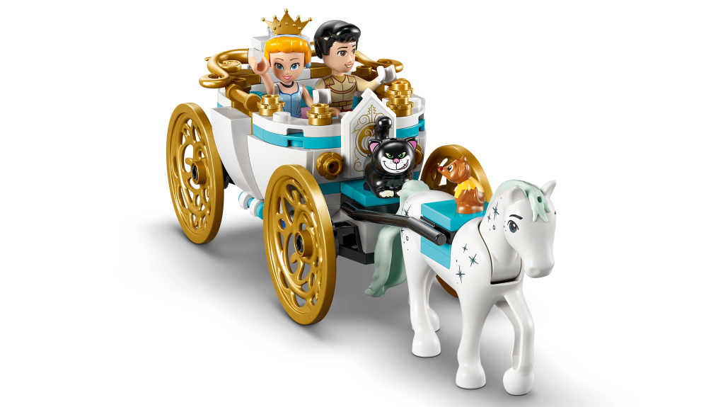 détails LEGO Disney Princess 43275 : Le Château de Cendrillon et la Calèche