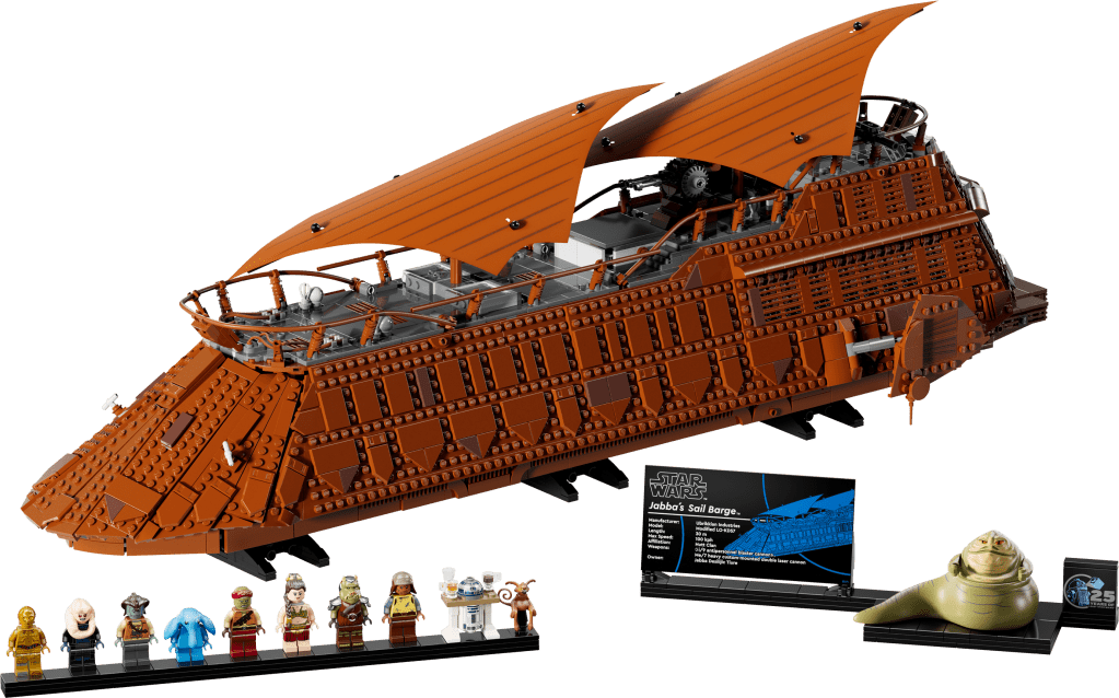 LEGO Star Wars 75397 : La barge à voiles de Jabba