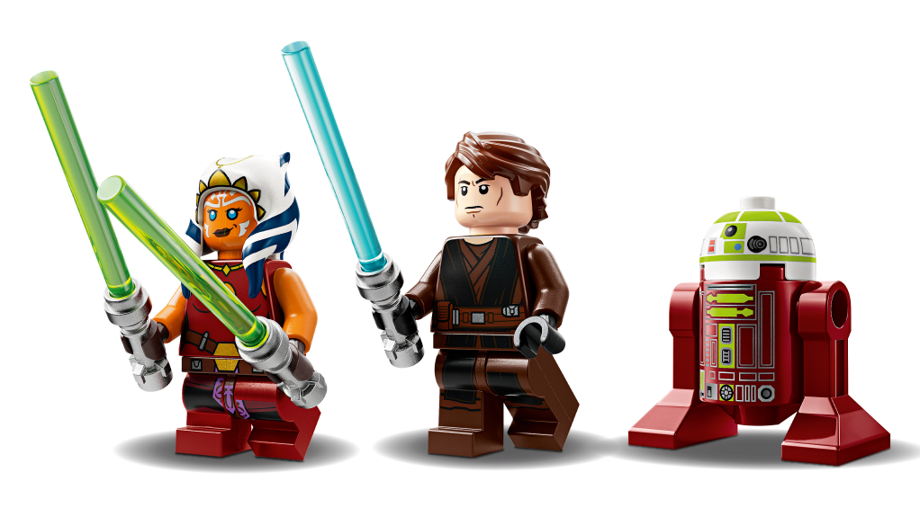 personnages LEGO Star Wars 75401 : Le Jedi Interceptor d’Ahsoka