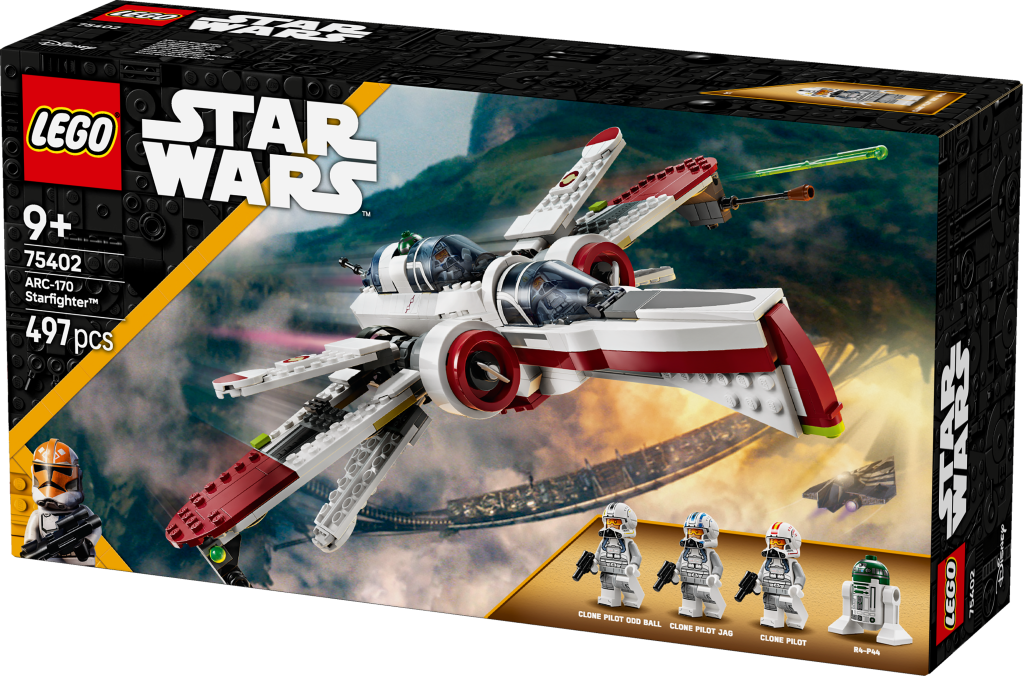 boîte LEGO Star Wars 75402 : Le Chasseur ARC-170