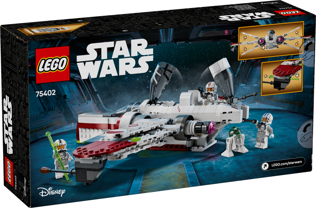 boîte LEGO Star Wars 75402 : Le Chasseur ARC-170