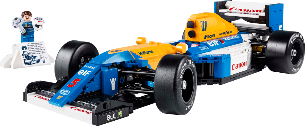 LEGO Icons 10353 Williams Racing FW14B et Nigel Mansell