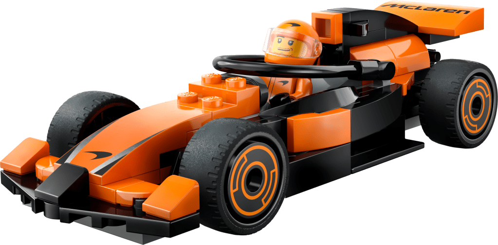 LEGO City 60442 Voiture de course McLaren avec pilote de F1