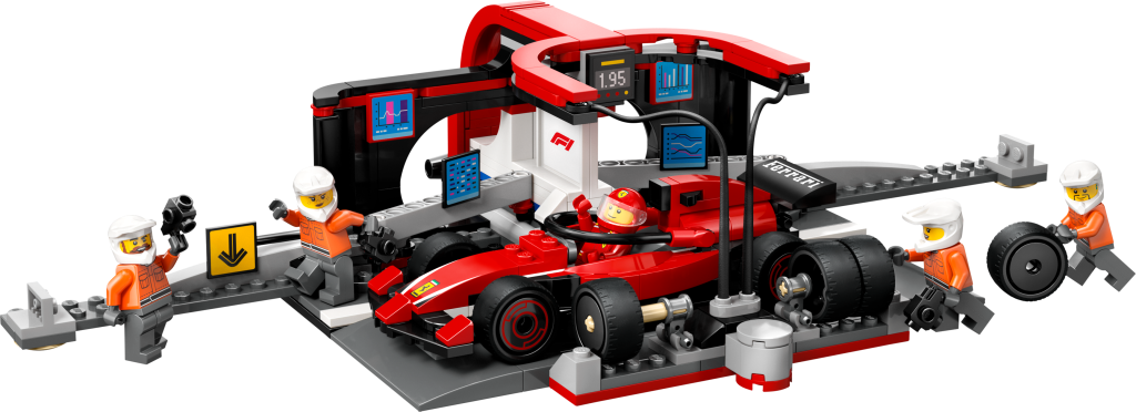 LEGO City 60443 Arrêt au stand de F1 avec voiture Ferrari