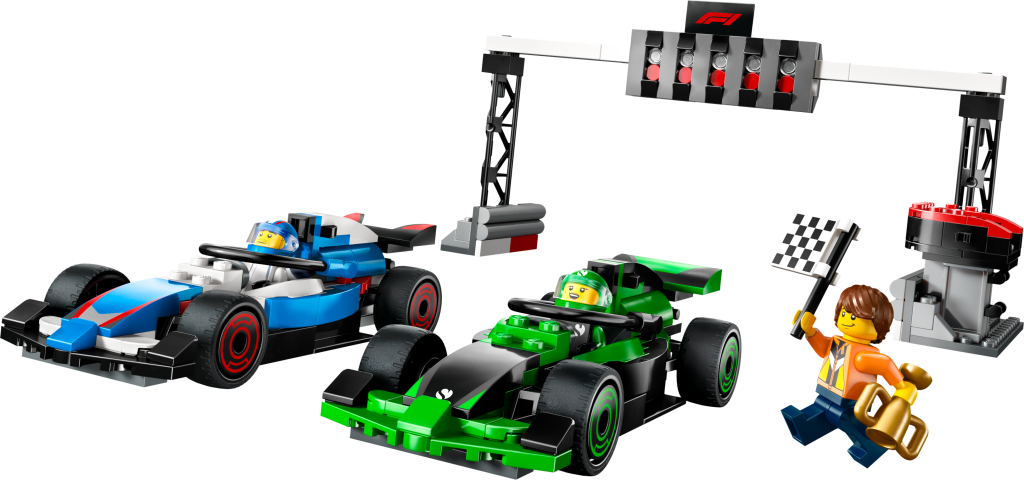 LEGO City 60474 Grille de départ de F1® avec des voitures VCARB et Sauber