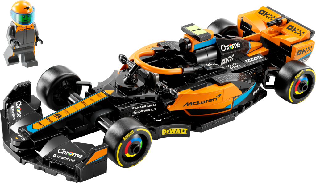 LEGO Speed Champions 76919 La Voiture de Course de Formule 1 McLaren 2023