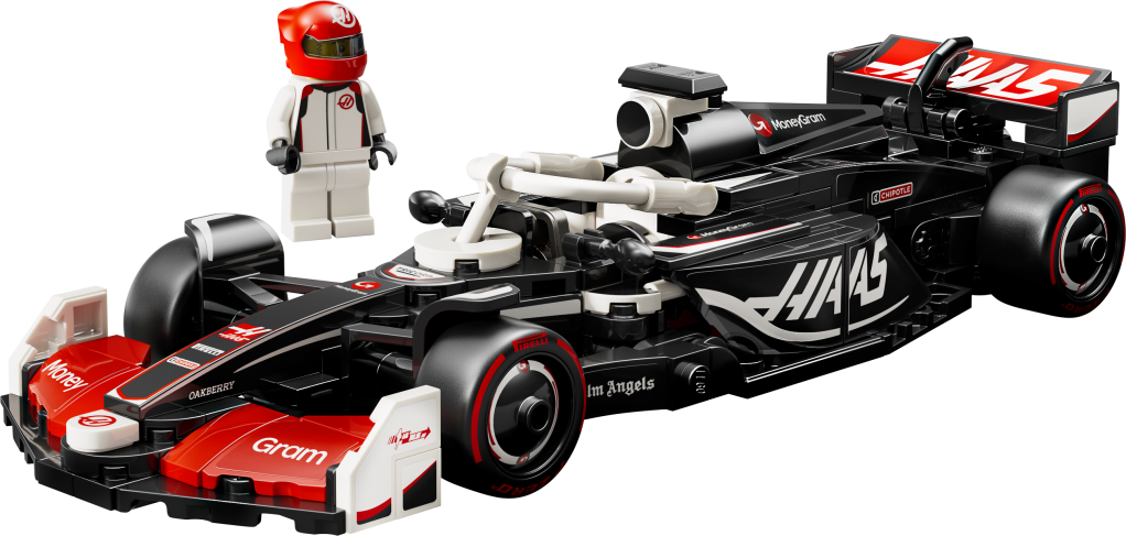 LEGO Speed Champions 77250 Voiture F1 MoneyGram Haas Team VF-24