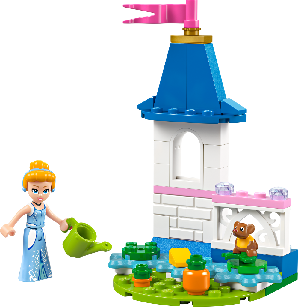 LEGO Disney 30695 : Le château de Cendrillon miniature avec un jardin