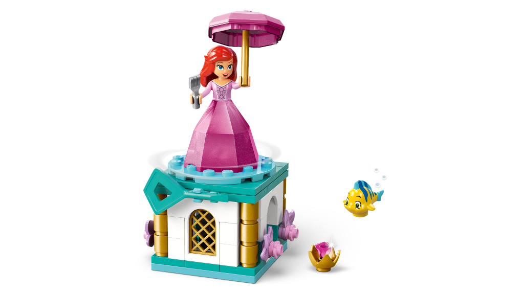 détails LEGO Disney Princess 43259 Ariel tournoyante