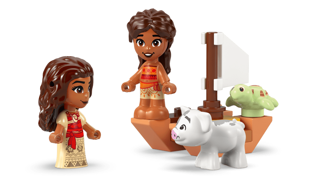 personnages LEGO Disney 43260 L’île de Vaiana miniature