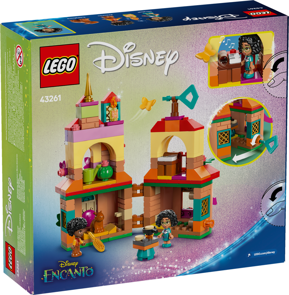 boîte LEGO Disney 43261 La maison d’Encanto miniature