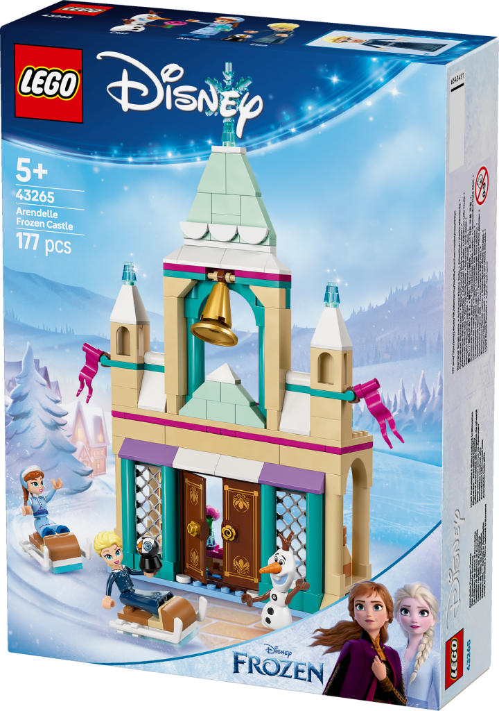 boîte LEGO Disney La Reine des Neiges 43265 : Le Château de Glace d’Arendelle